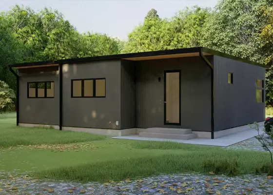 AS/NZS/USA Standard Luxury Prefab Villa Or Office - Light Steel Kit Modular Home