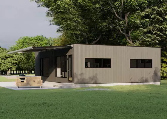 Prefab Garden Studio Light Steel Space Steel Frame Building Design