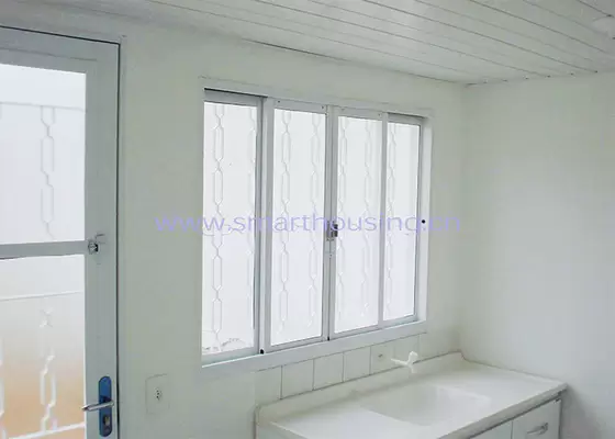 Foldable Modular Prefabricated Housing/ White Portable Emergency Family Shelters ADU