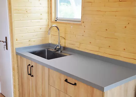 Modern Design Prefabricated Modular Home Kit Tiny House On Wheels With Three Bedrooms