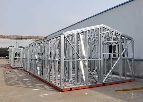 Light Gauge Steel Framing System Moisture-Proof Modern Prefab Mobile Homes