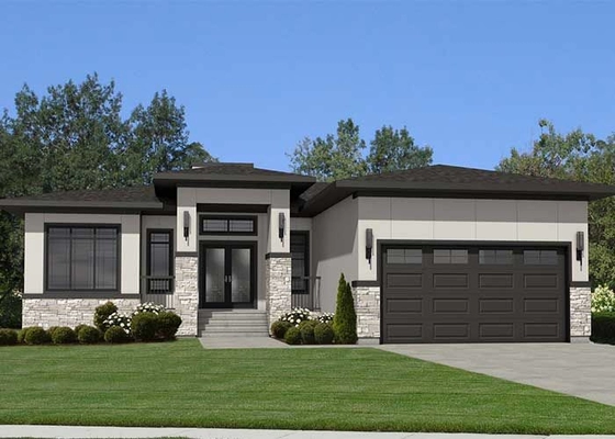 Low Cost Prefabricated House Villas Plan Luxury Prefab Light Steel Frame Hosue