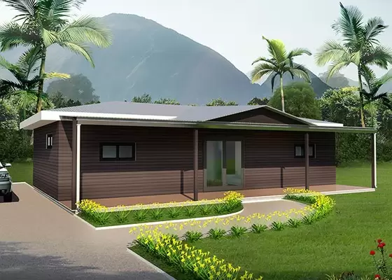 Energy Saving Prefabricated Australia Granny Flats / House For Holiday Living