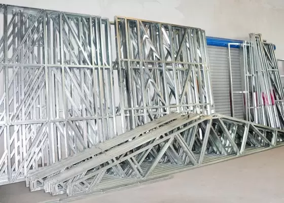 Quick Installation Customized Light Steel Frame Prefab Storeroom/Factory/Metal Garage