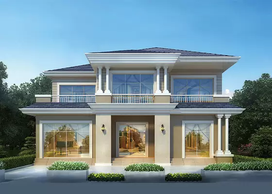 Australian Light Steel Prefab House Framing Design Antiearthquake modular home