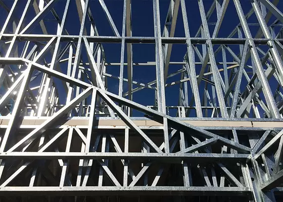 Movable Prefab Apartment Buildings Light Steel Frame House Kits