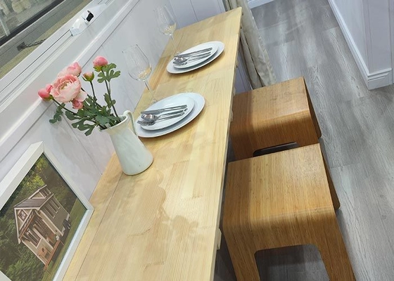 Cutting-Edge Modular Prefab Tiny House: Innovative Light Steel Design On Wheel