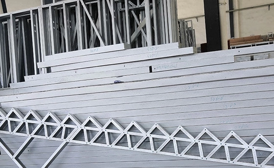 USA Standard Single Family Home Luxury Prefab Steel Frame Homes With Australian Standard