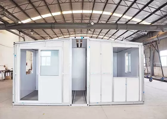 Foldable Portable Emergency Family Shelters lutos house sandwich panels