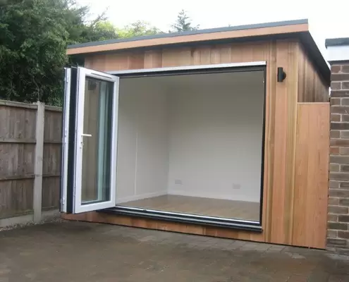 Light Gauge Steel Structure Prefab Garden Studio And Storage Room: Prefabricated Wooden Bungalows