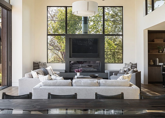 2 Bedroom Prefab House With Central Air Conditioning System And 2PAC Cabins Stone Countertop