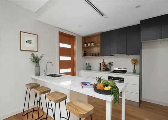 Wpc Cladding Light Gauge Steel Prefabricated Villas Eps Sandwich Panel Prefab Villa