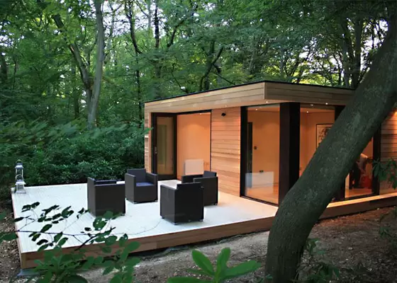 High-Quality Prefabricated Garden Studio | Light Steel Frame with Engineered Design