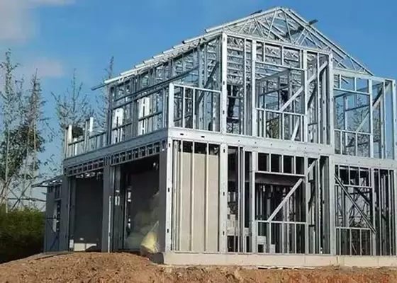 Modern Steel Frame Prefabricated Villa – Double Storey Luxury Hous Modular Home