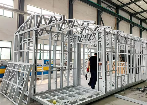 Light Steel Frame Livable Prefab Mobile Homes / Green Custom Mobile Homes For Family