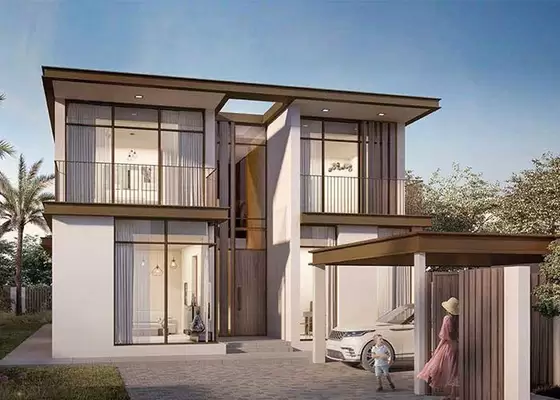 Luxury Prefabricated Luxury Villa Light Steel Framing Prefab House US