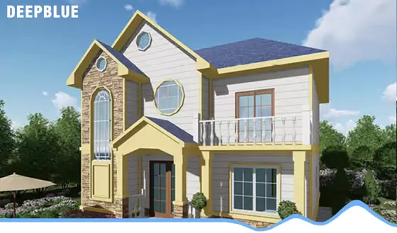 Seismic Resistant Ultra-Modern Prefab Home Kits | Light Steel Purlin Houses