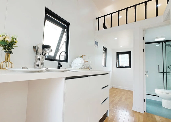 Australia Standard Prefabricated MobileTiny House On Wheels Trailer Cabin For Garden Airbinb