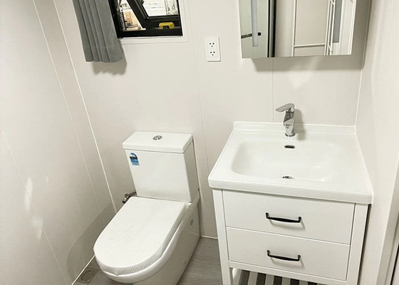 Modular Prefabricated Light Steel Structure Tiny House On Wheels With Trailer