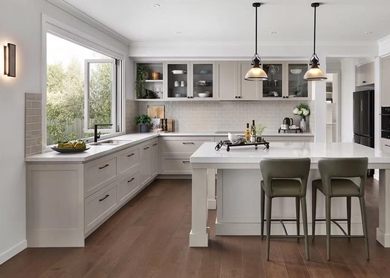 ISO 9001 Light Steel Frame Prefabricated Villas With 5 Bedroom Modular Homes