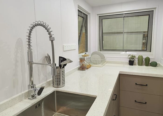 Light Steel Frame Tiny Home On Wheels With Trailer For Airbnb