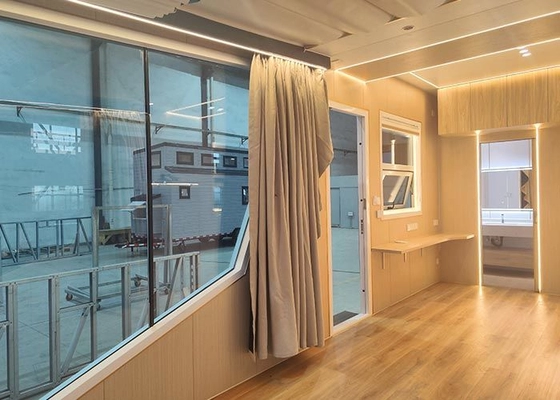 Customized Light Steel Frame House Glacier Hotel Perfect For Eco-Friendly Getaways