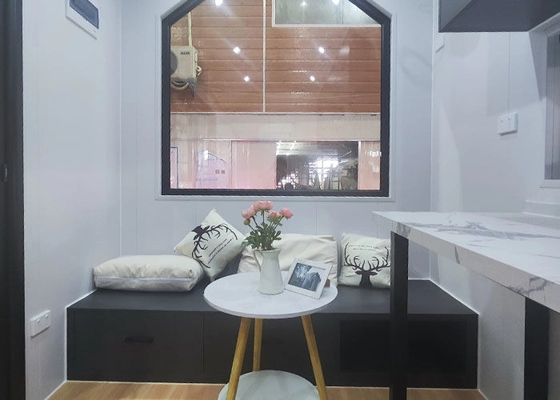 US / AS Modular Prefabricated Prefab Tiny House On Wheels With Bathroom