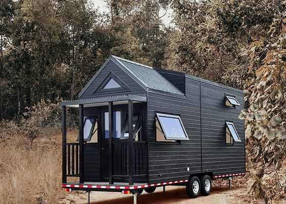 40 Ft Tiny House On Wheels DEEPBLUE Tiny House Company Prefab Movable House