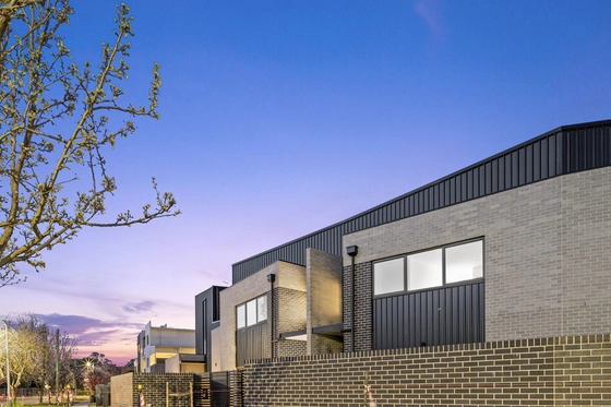 Innovative Townhouses Light Steel Frame Prefab Modular Homes