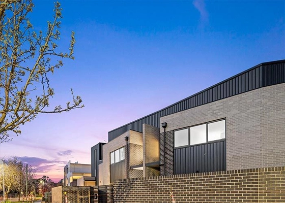 Light Steel Framed Prefab Homes For Sale Affordable Town Houses AS4600