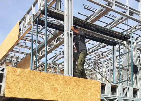 Modern Steel Frame Prefabricated Villa – Double Storey Luxury Hous Modular Home