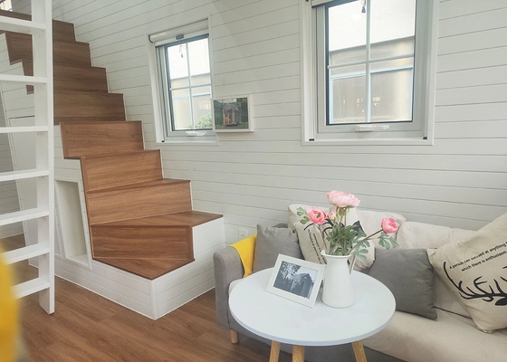 Tiny Homes On Wheels Under $50K Luxury Modular Tiny Houses With Llight Gauge Steel Frame