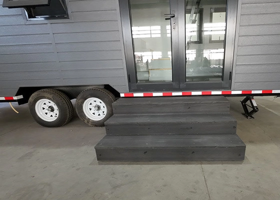 Modular Prefabricated House Tiny House On Wheels With Light Steel Frame For Rent