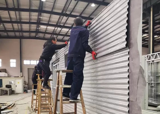 Prefab Mobile Cabin House / Steel Frame Prefab Modular Homes For Guard House