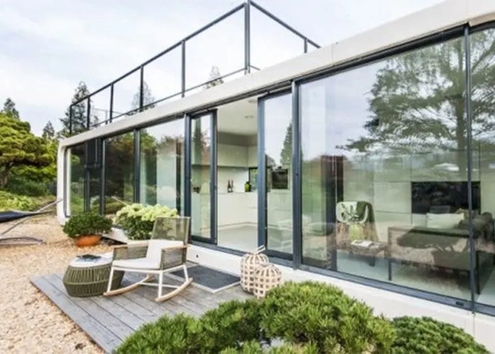 Prefab Wooden Overwater Bungalow With Light Steel Frame Pre Fabricated Homes