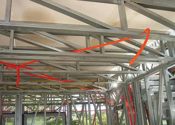 Modular Light Steel Frame Kit Home Prefab Container House