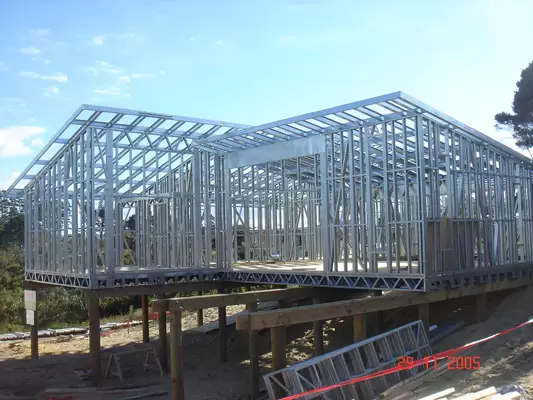 European Quality 2story Luxury Prefab Lightweight Steel Frame Houses Modular Home