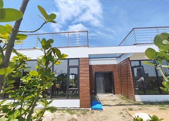 Modern Prefab Homes With Light Gauge Steel Framing Systems Wooden Bungalow For Beach