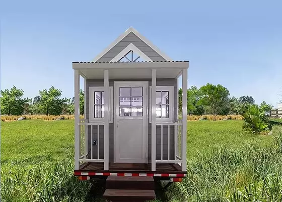 Osb Board Roof System Luxury Prefab The Tiny House Used Light Steel Frame