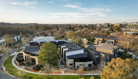 Small Affordable Townhouses Light Steel Framed Prefab Homes For Sale