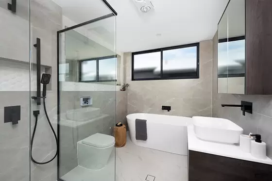 Light Steel Frame Metal Security Door Steel Frame House Prefab Villa