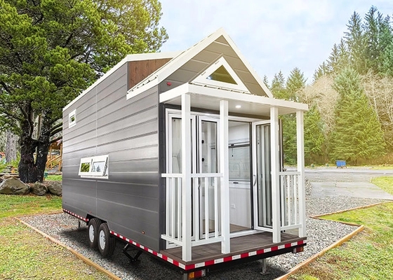 AS / US Pre Fab Tiny Homes On Trailer Ready To Ship With Bath