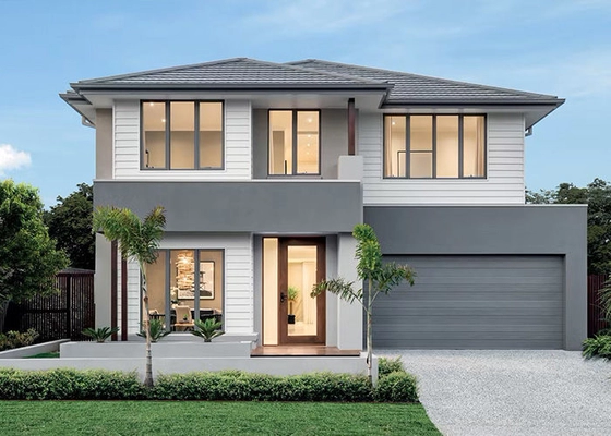 ICC EN-1090 Prefab Houses Luxury Villa Kits With Light Gauge Steel