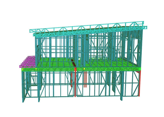 Modular Home Prefabricated House Construction Apartment Buildings With Light Steel Frame Houses