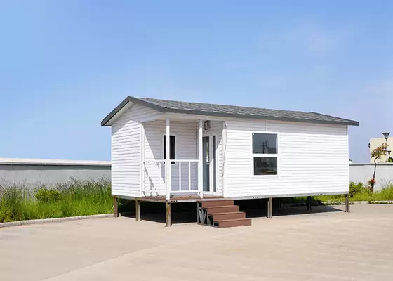 Portable Prefabricated Mobile Homes , Single Wide Mobile Homes, foldable house for holiday, resort
